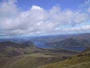 Looking down to Loch Tay