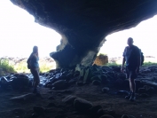 Gail and Mark in the caves