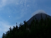 cloud over fuji