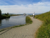 End of Union Canal at Falkirk