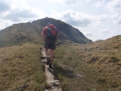 path nearing the summit