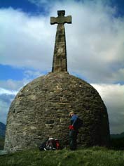 monument erected by 2nd Lord Lieutenant Brocket of Knoydart for his parents, wife and children